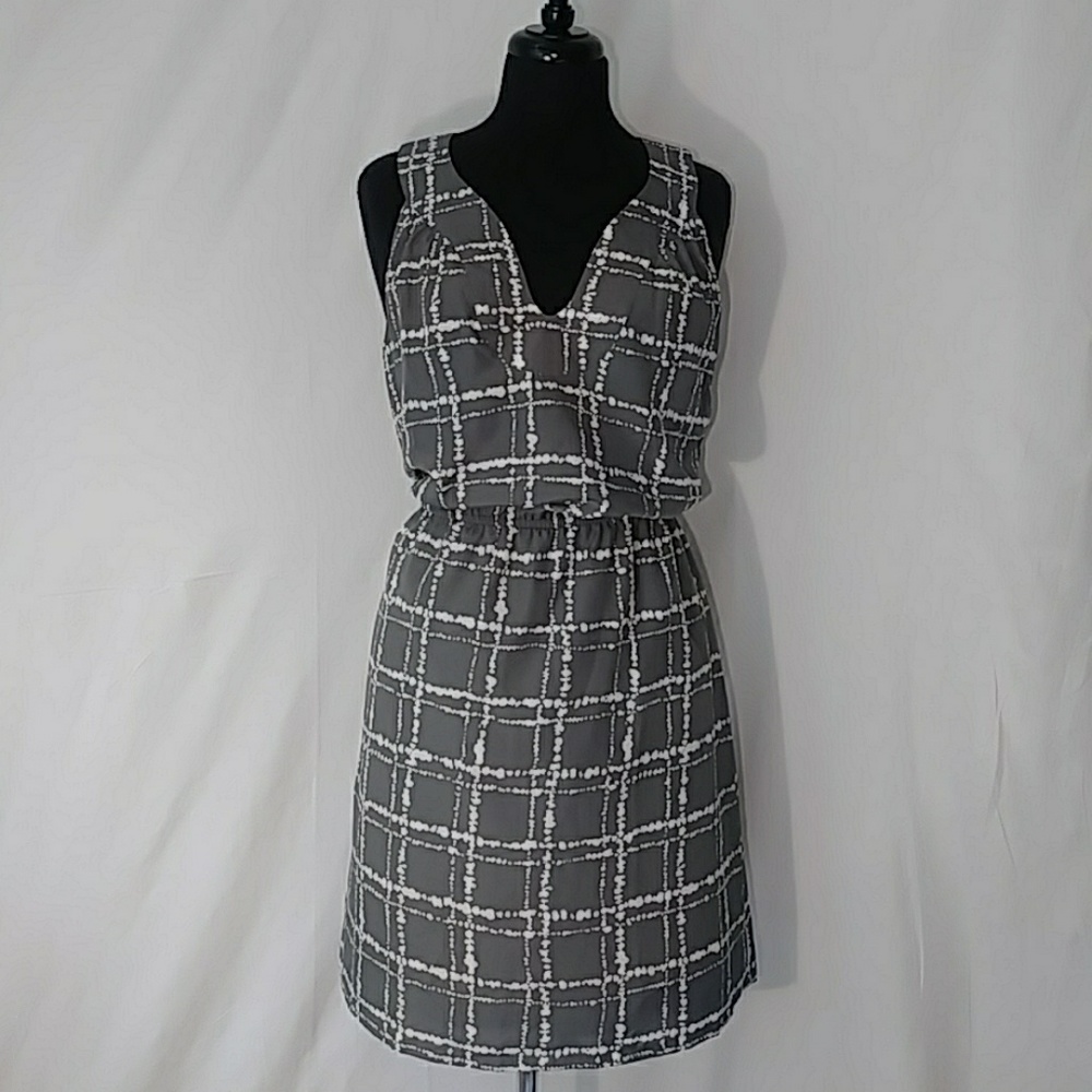 Ann Taylor Loft size 8 gray dress